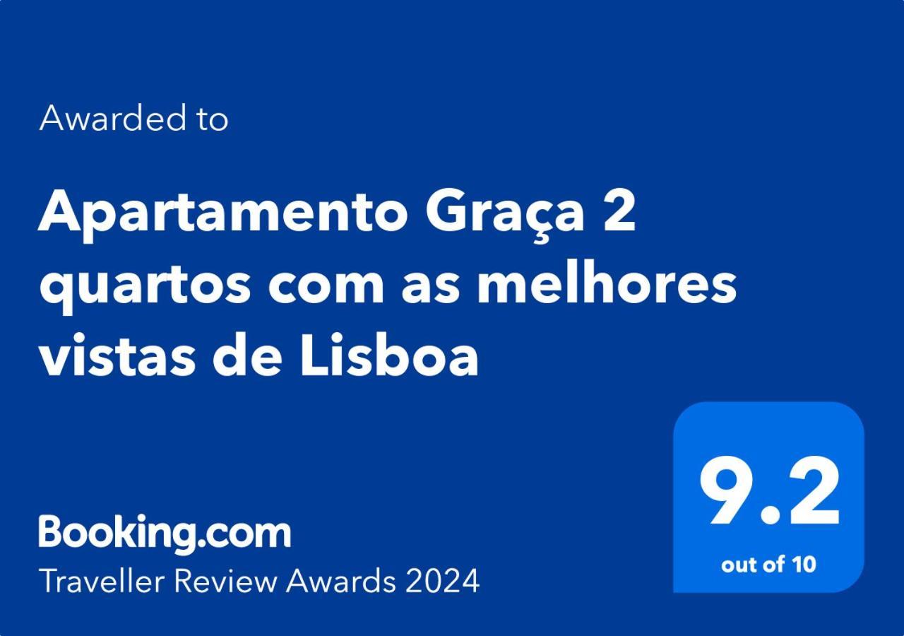 Apartamento Graca 2 Quartos Com As Melhores Vistas De Lisboa Exterior foto
